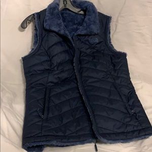 North Face Navy Blue Vest